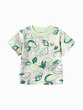 Balabala Boys Print T-Shirt Green