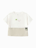 Balabala Boys Frog Patch T-Shirt White