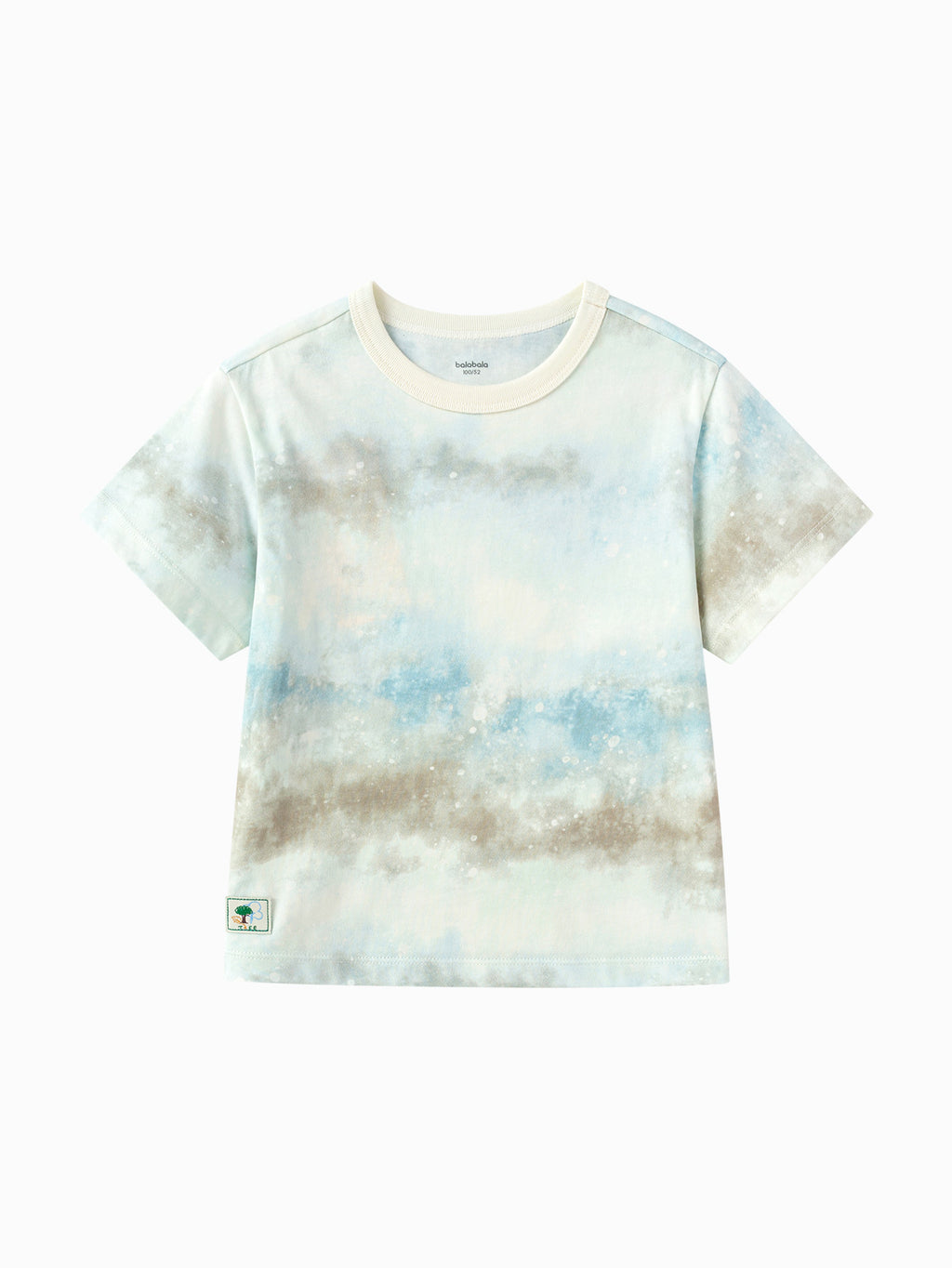 Balabala Boys Tie Dye T-Shirt Blue Yellow