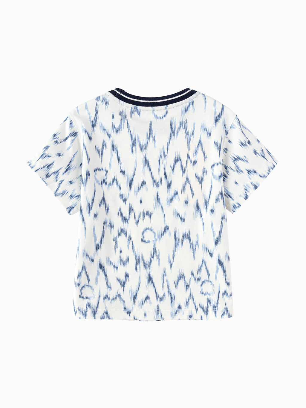 Balabala Boys Print T Shirt White,Blue