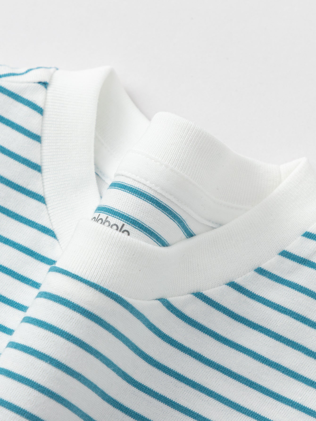 Balabala Girls Striped Graphic T Shirt Red Blue