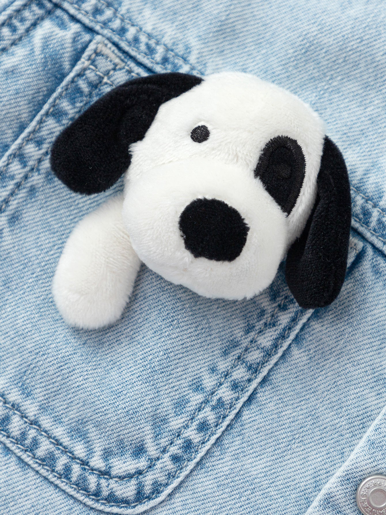 Balabala Boys Puppy Denim Shirt Gray
