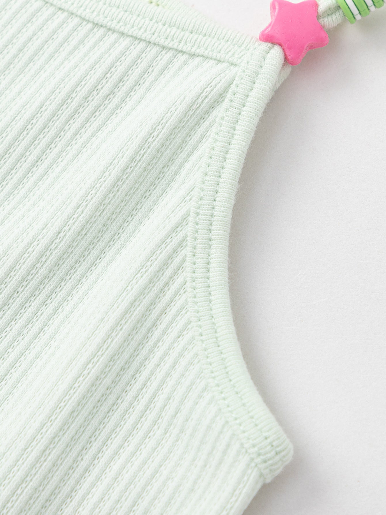 Balabala Girls Unicorn Cami Top Pink Green