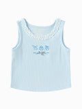 Balabala Girls Shell Tank Top Ice blue