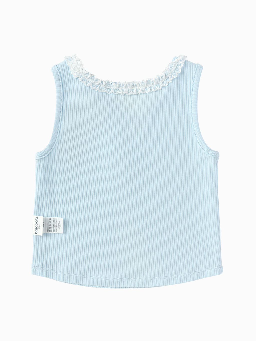 Balabala Girls Shell Tank Top Ice blue