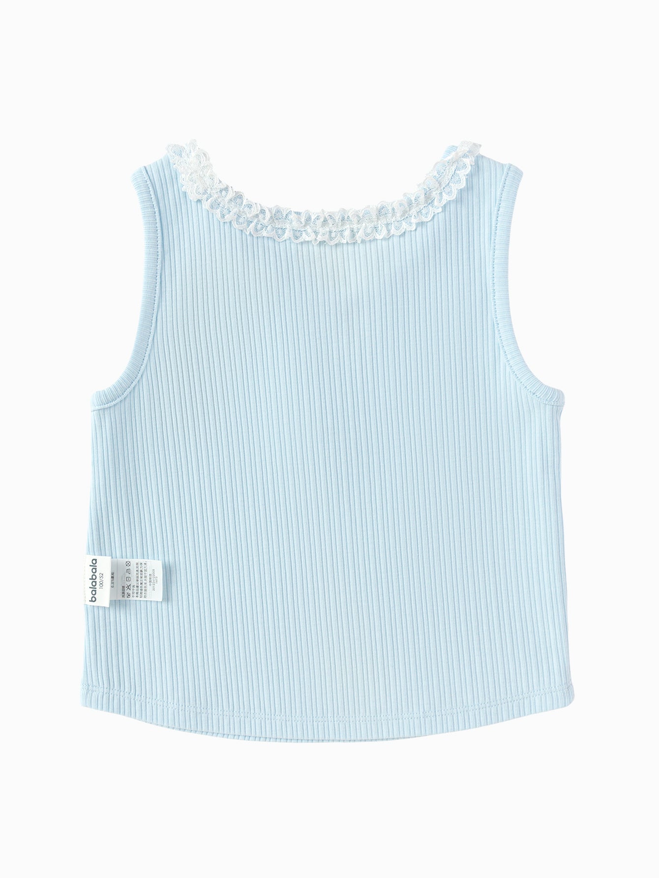 Balabala Girls Shell Tank Top Ice blue