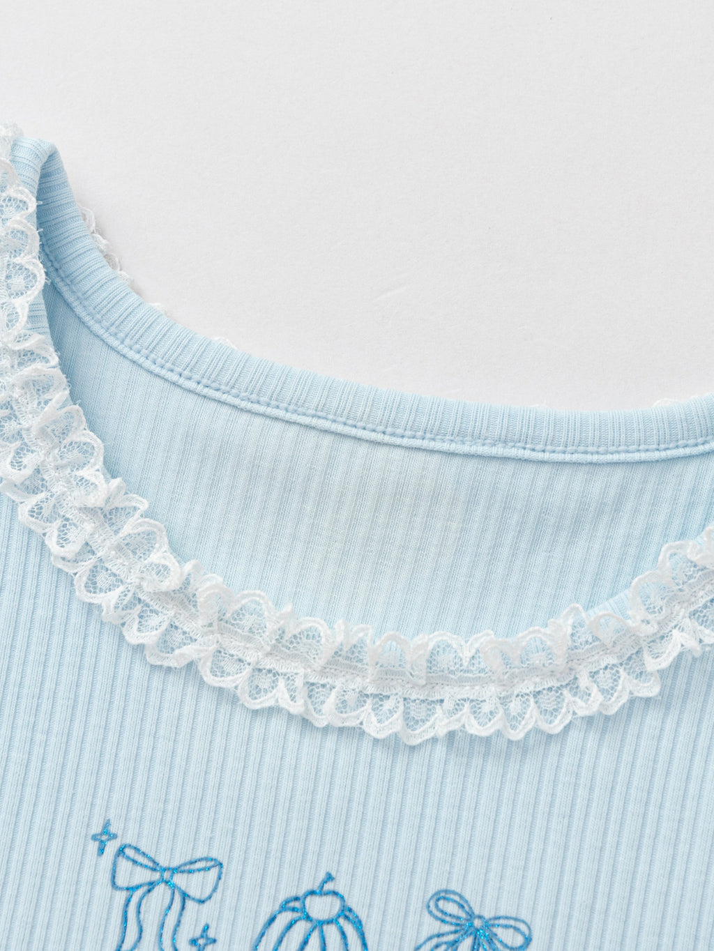 Balabala Girls Shell Tank Top Ice blue