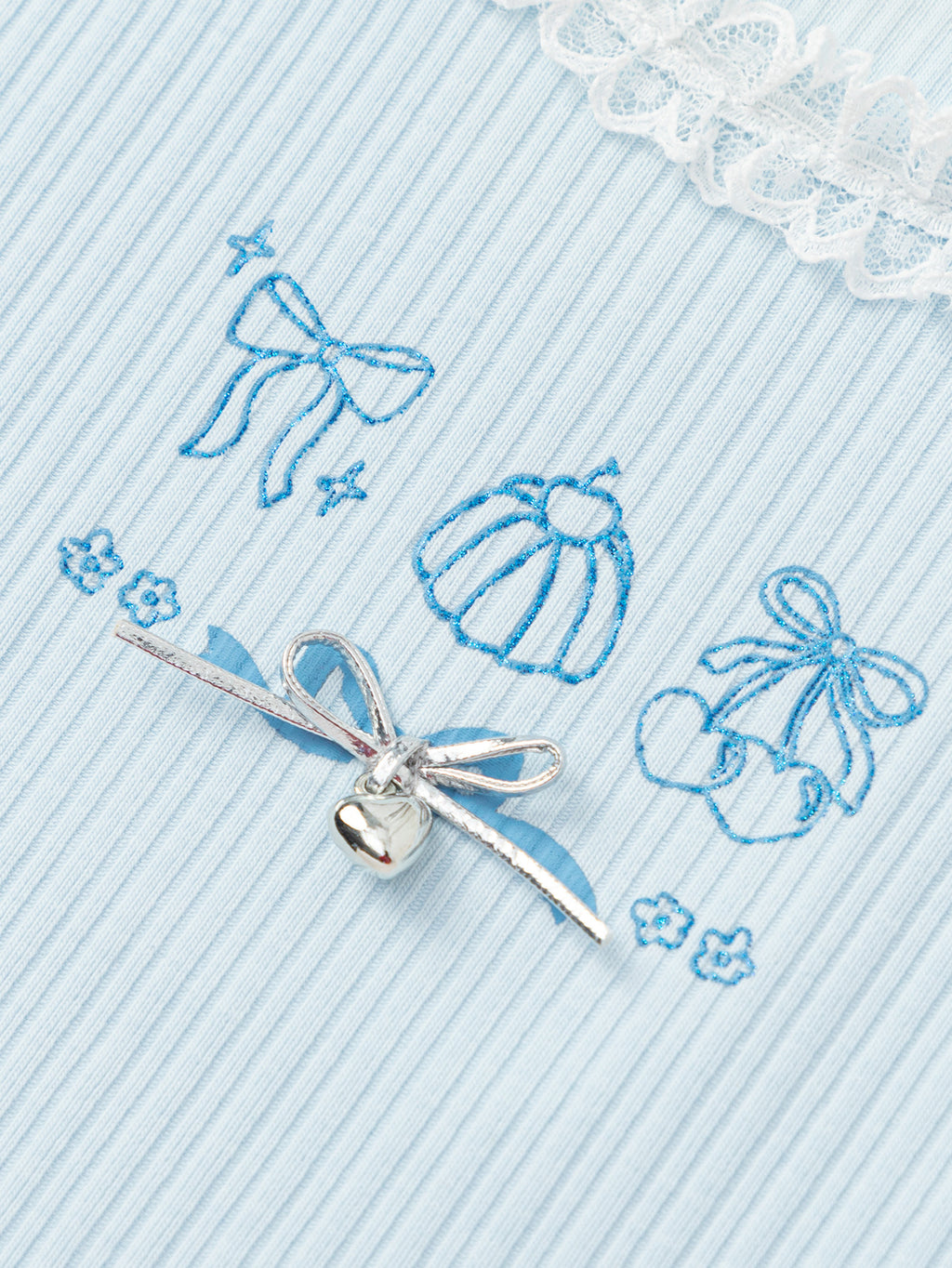 Balabala Girls Shell Tank Top Ice blue