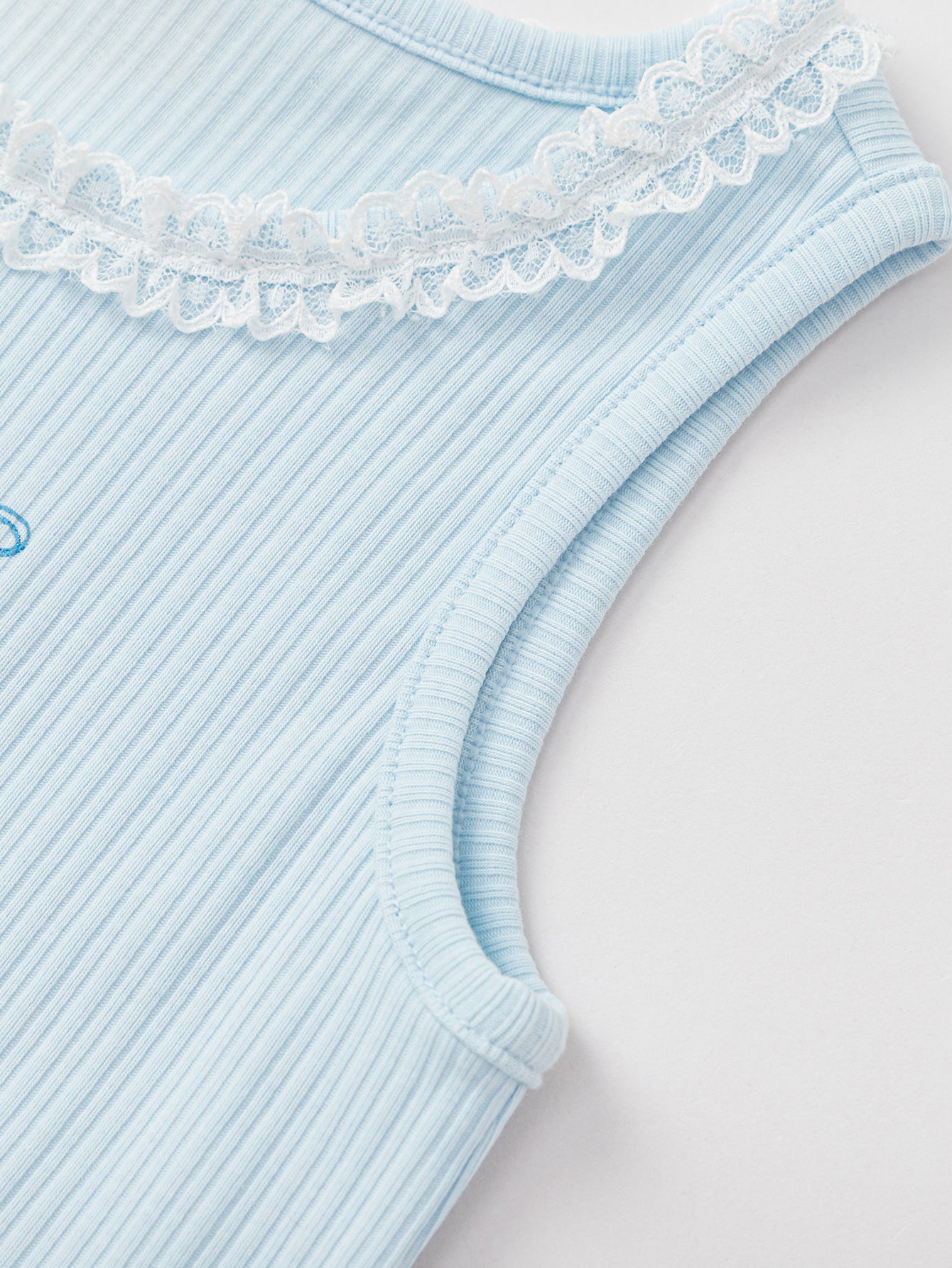 Balabala Girls Shell Tank Top Ice blue