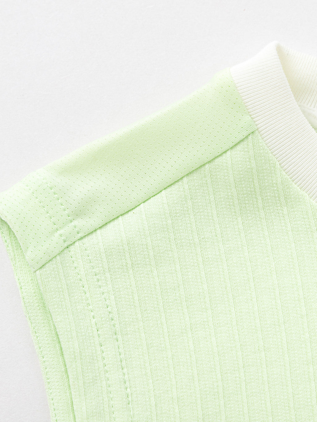 Balabala Boys Pocket Tank Top White,Lime Green