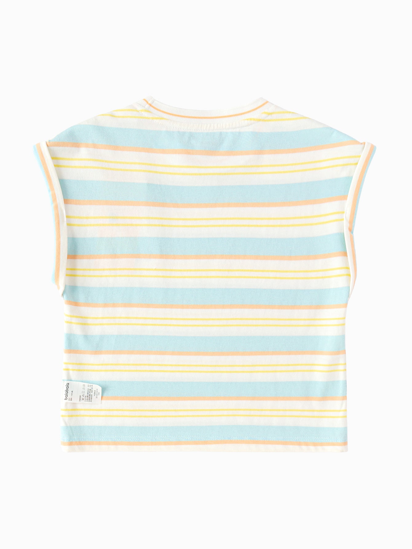 Balabala Boys Tank Top White,Yellow Blue