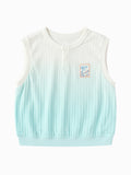 Balabala Boys Gradient Tank Top Blue White