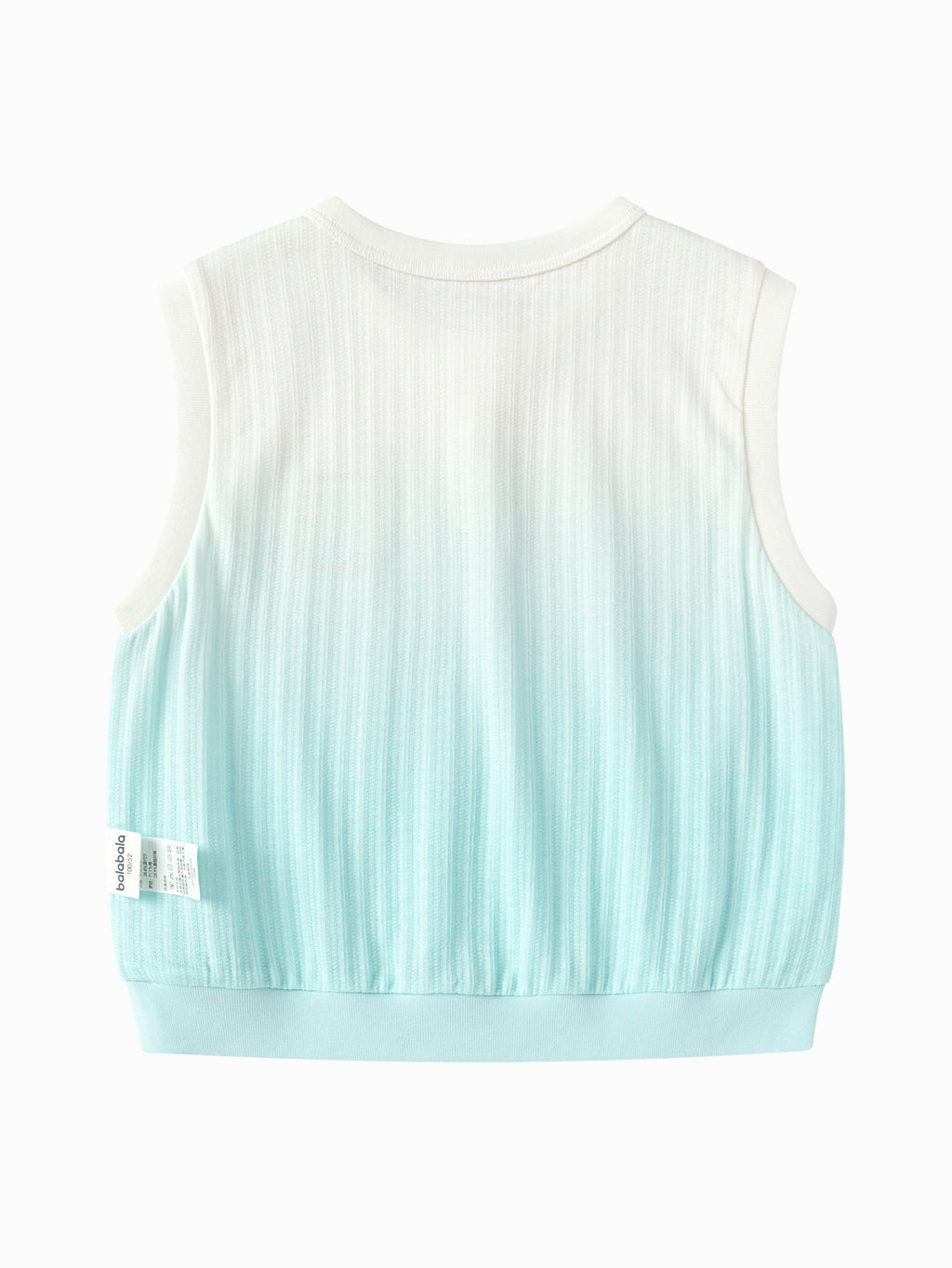 Balabala Boys Gradient Tank Top Blue White