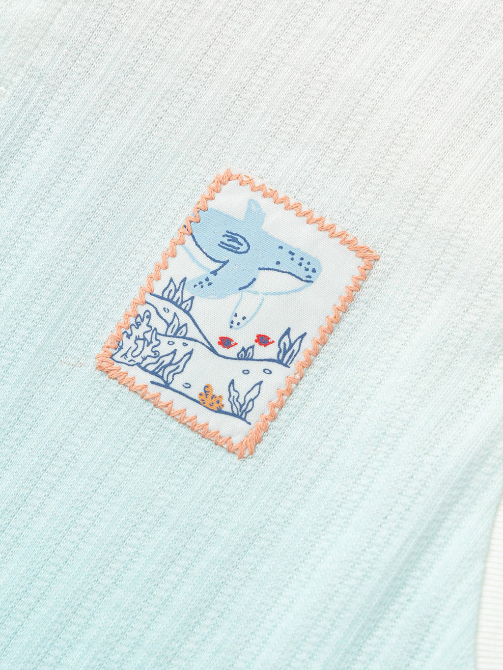 Balabala Boys Gradient Tank Top Blue White