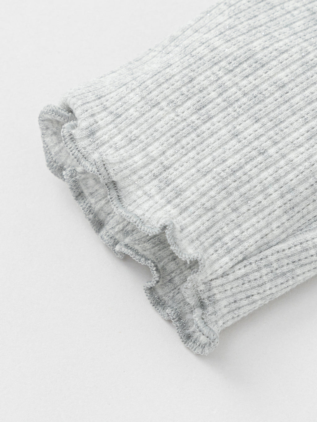 Balabala Girls Ribbed Leggings White,Gray