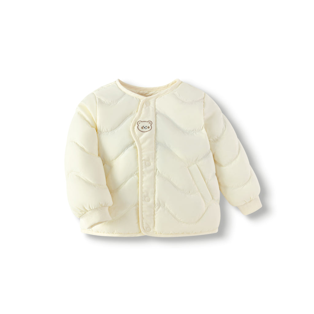 Balabala Coat Tan, Light Pink, Polyester