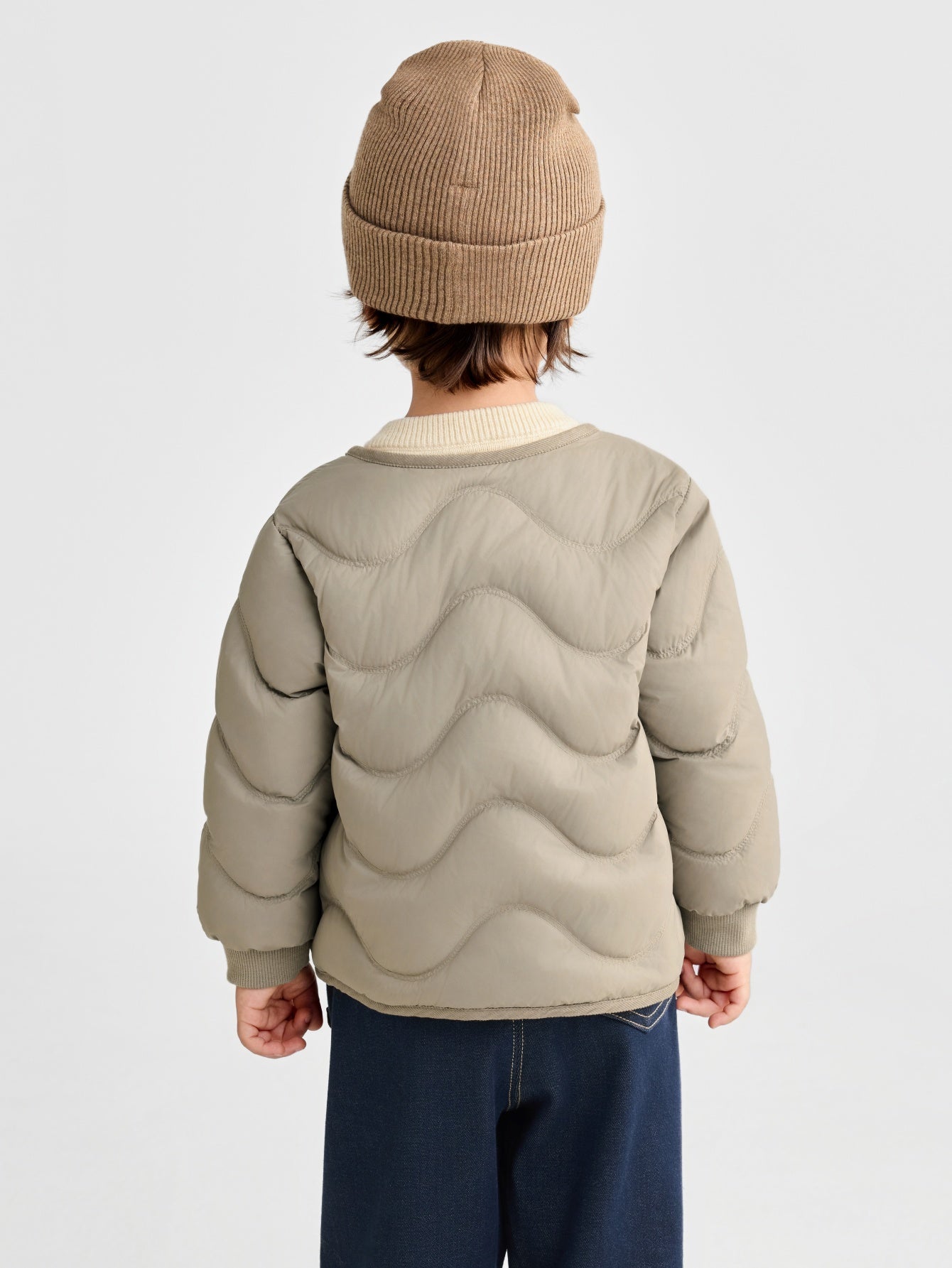 Balabala Coat Tan, Light Pink, Polyester