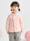 Balabala Coat Tan, Light Pink, Polyester