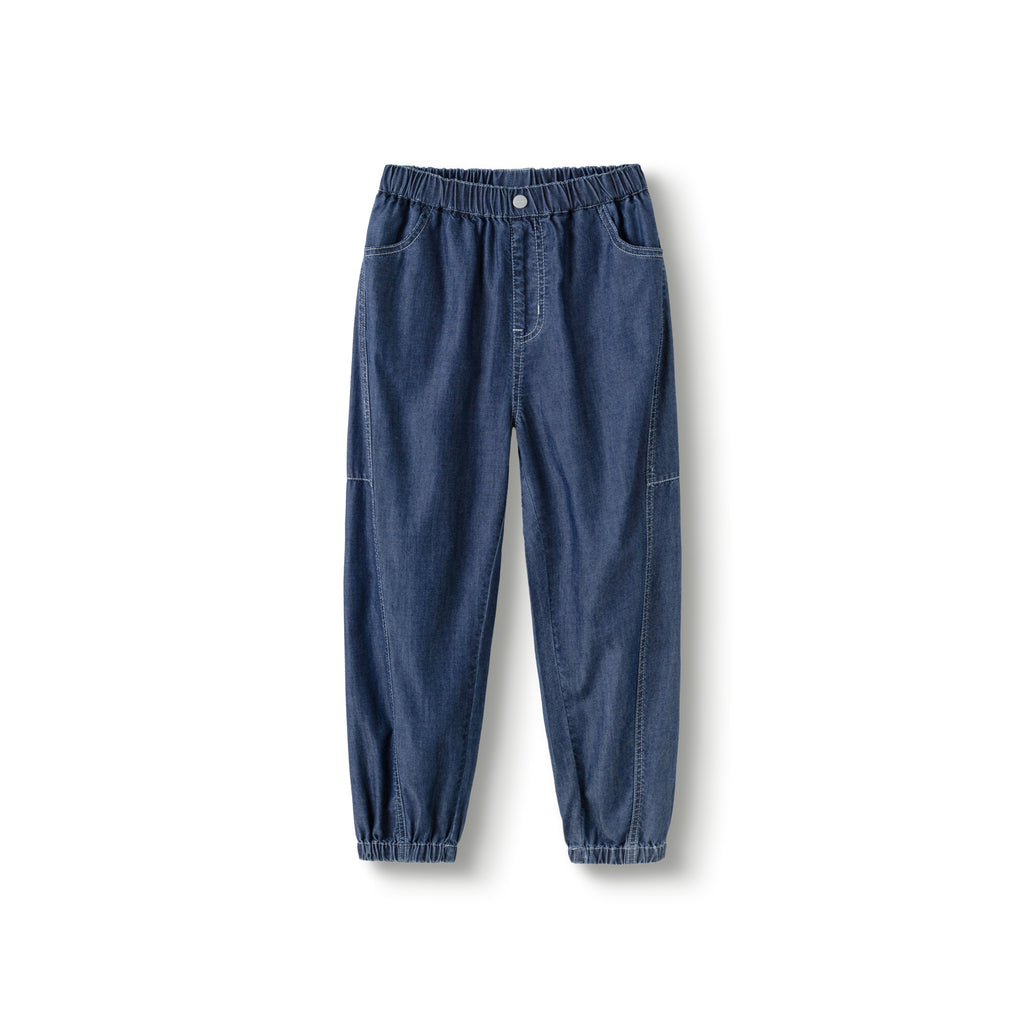 Balabala Pants Light Blue Denim | Dark Blue Denim