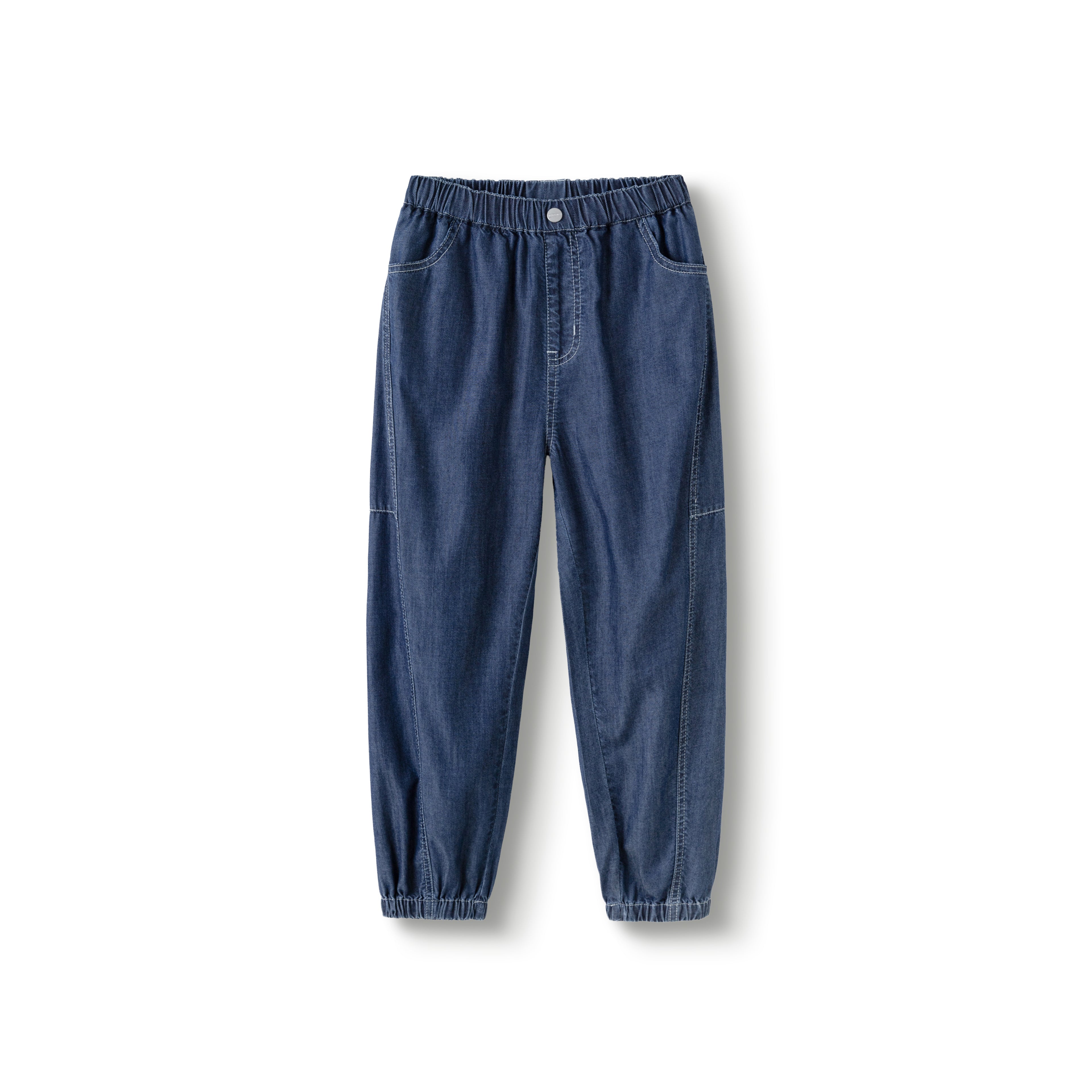 Balabala Pants Light Blue Denim | Dark Blue Denim