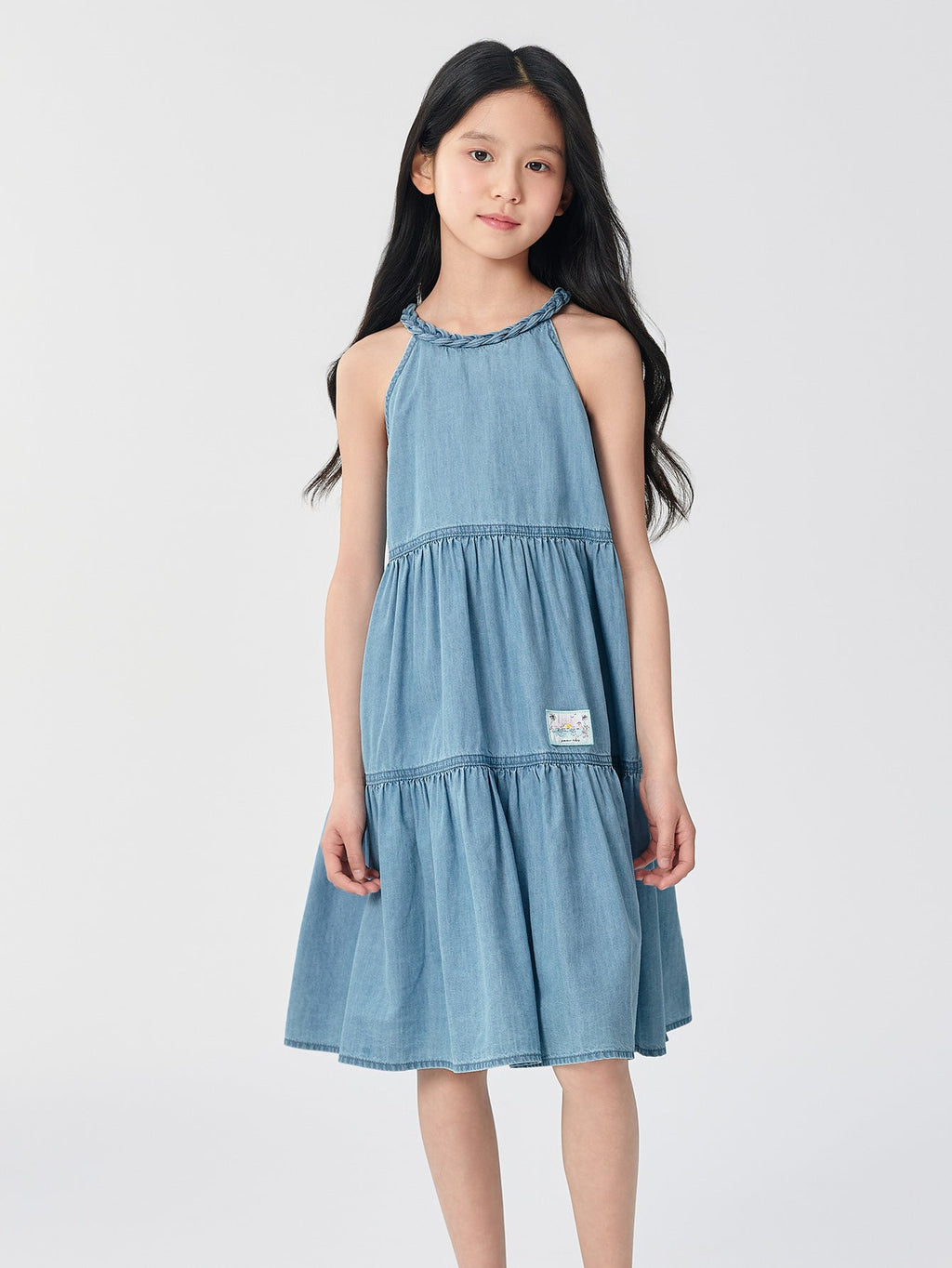 Balabala Dress Light Blue Denim