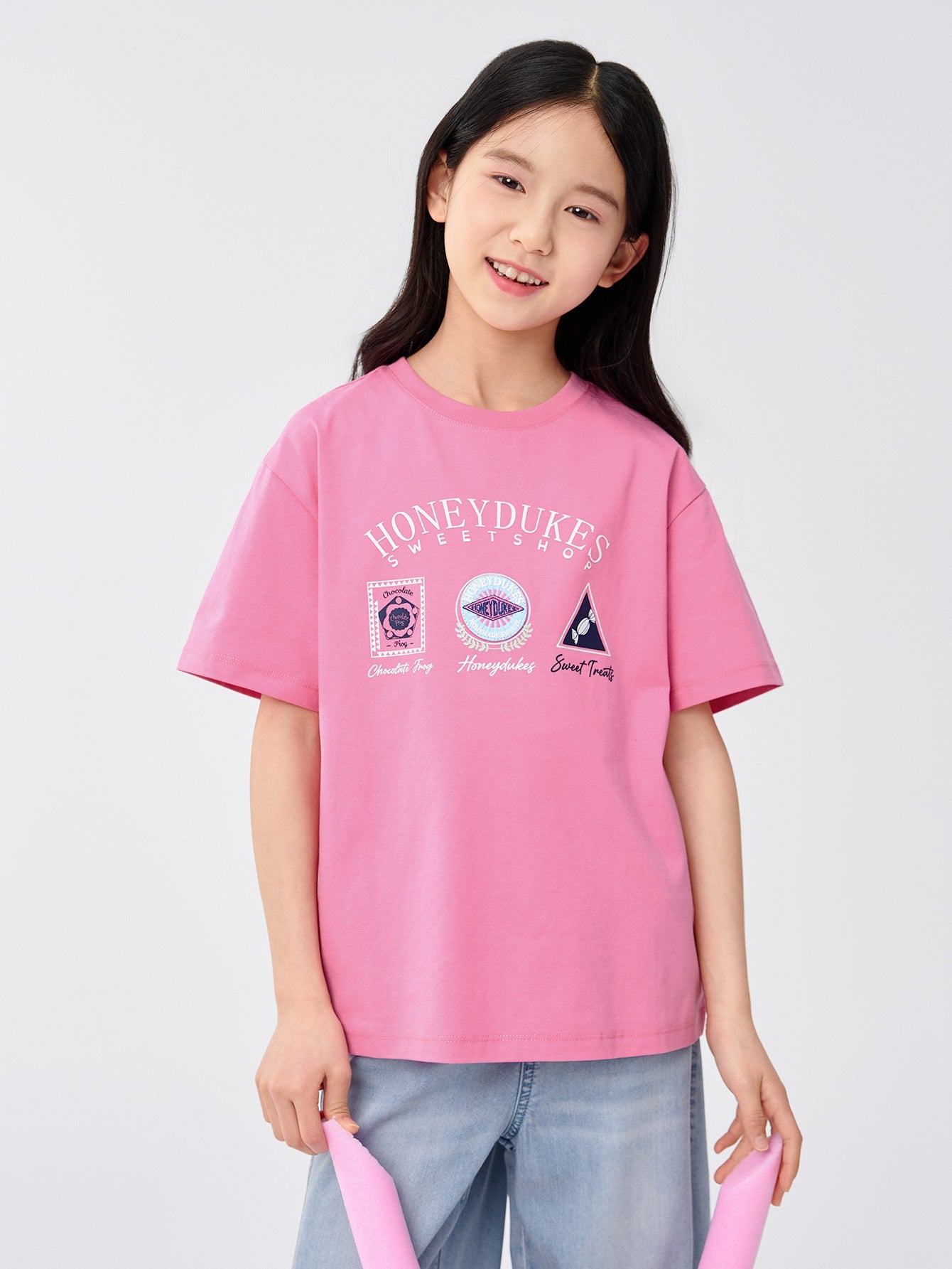 Balabala T-Shirt Pink, Mint Green, White