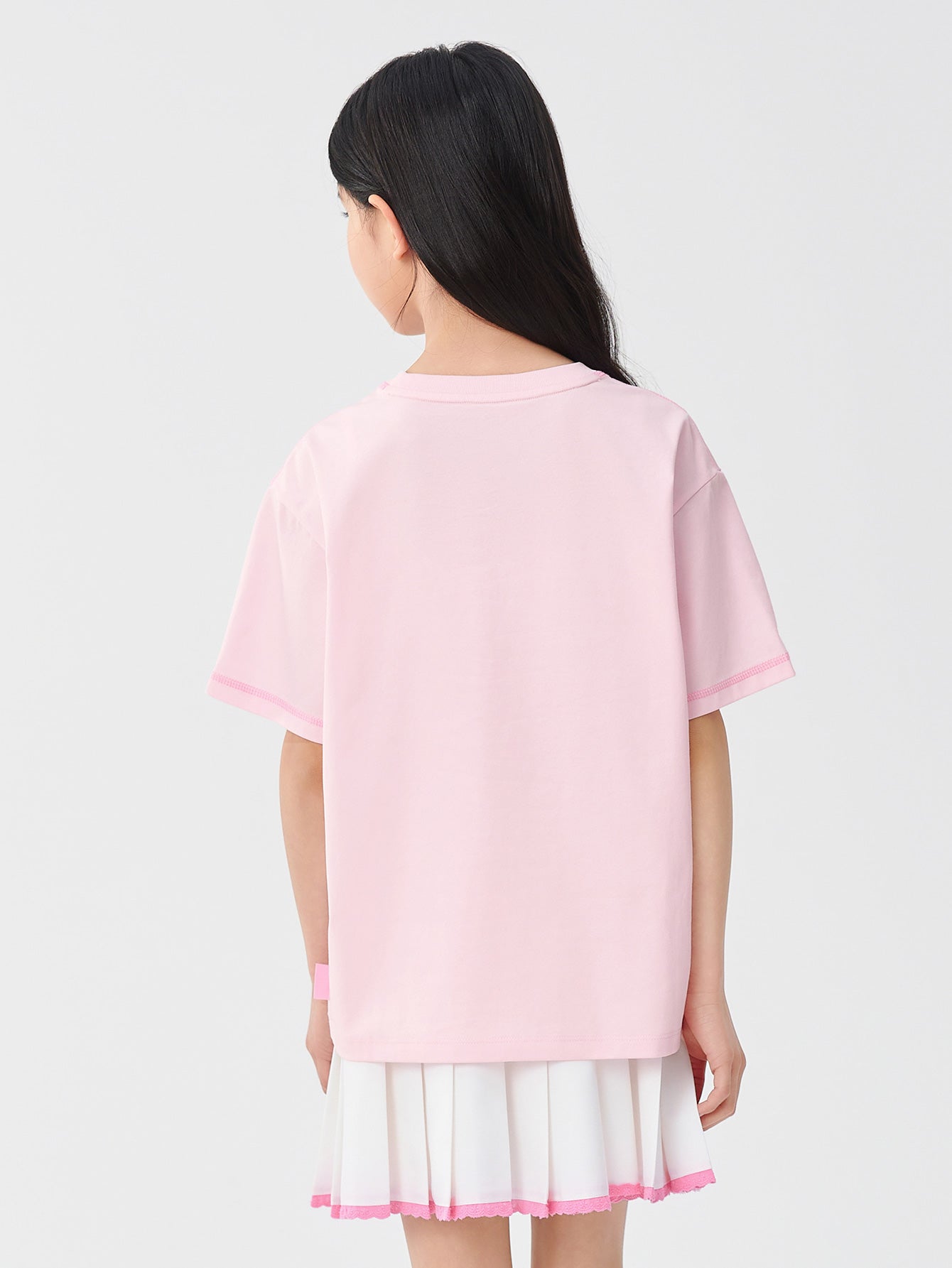 Balabala T-Shirt Pink, Mint Green, White