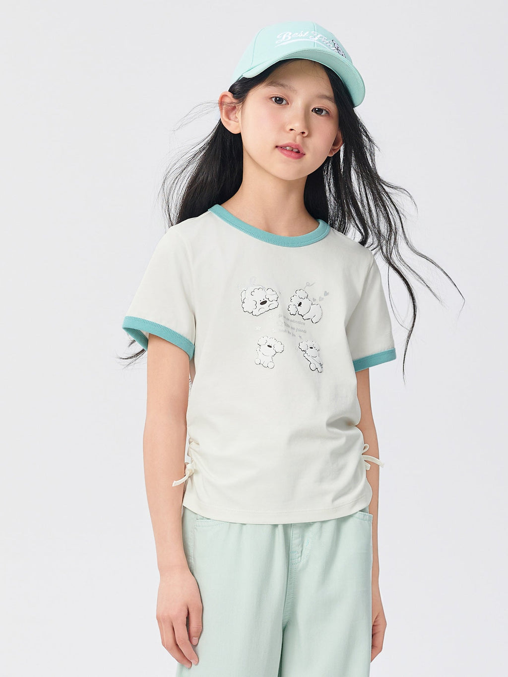 Balabala T-Shirt White, Pink