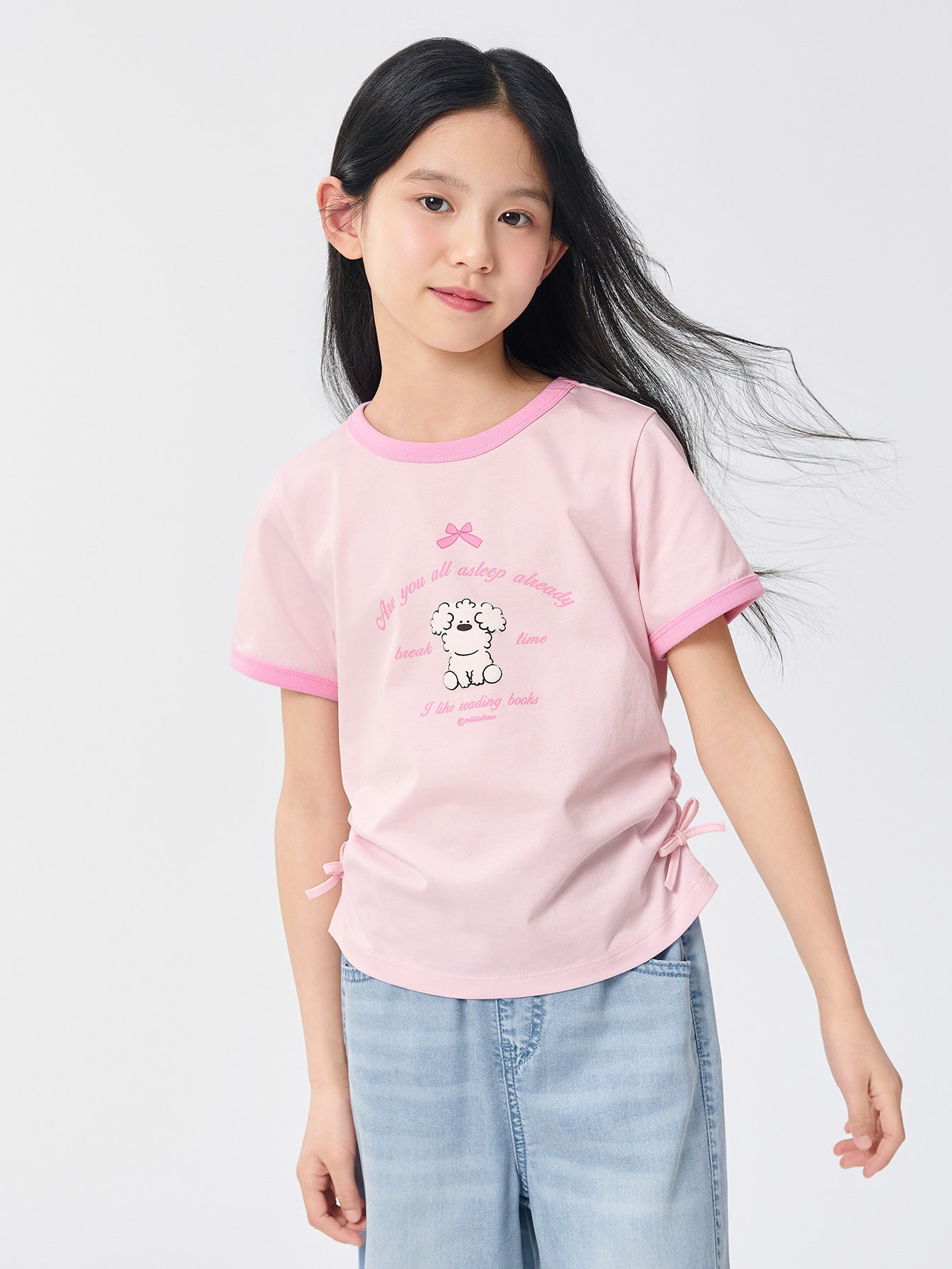 Balabala T-Shirt White, Pink