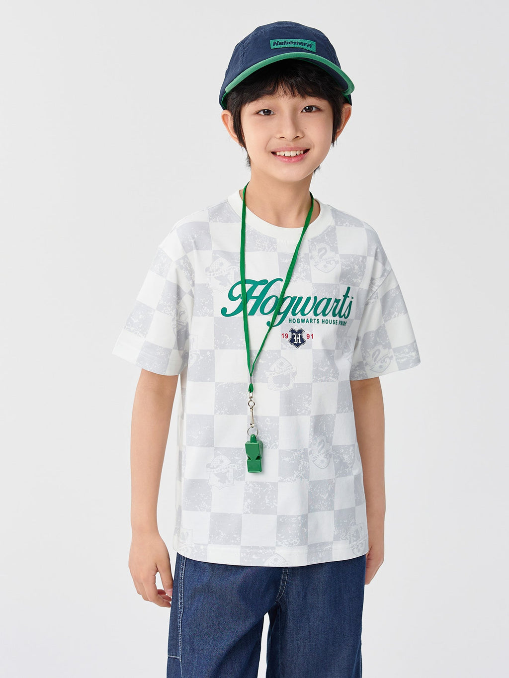 Balabala T-Shirt White And Light Blue