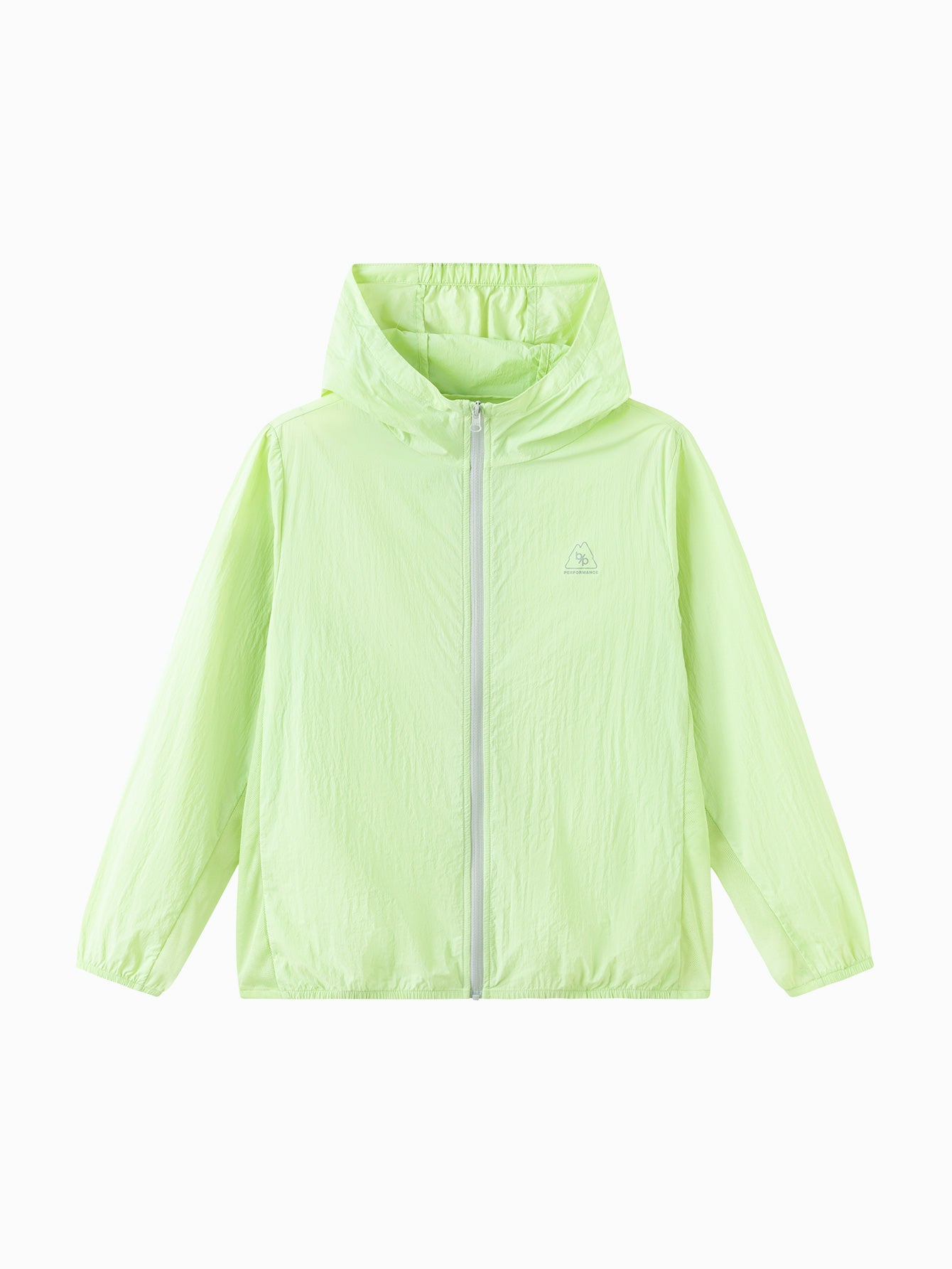 Balabala Kids Lightweight Hooded Jacket White,Light gray,Green