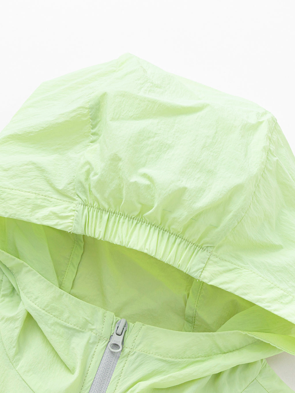 Balabala Kids Lightweight Hooded Jacket White,Light gray,Green
