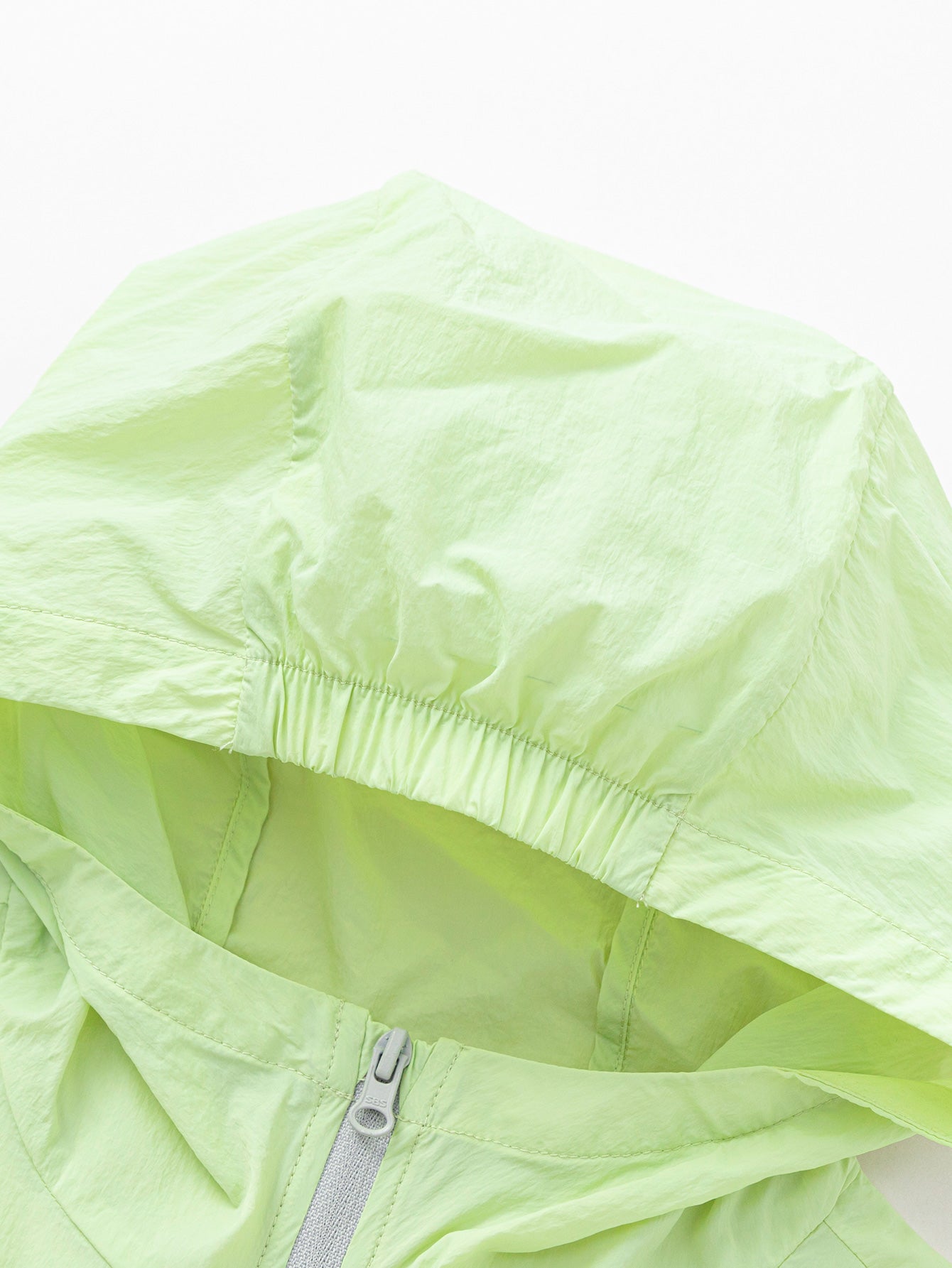 Balabala Kids Lightweight Hooded Jacket White,Light gray,Green
