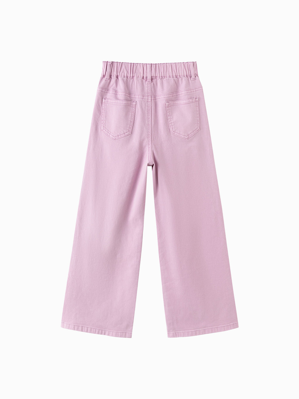 Balabala Girls Pearl Detail Wide Leg Pants Purple