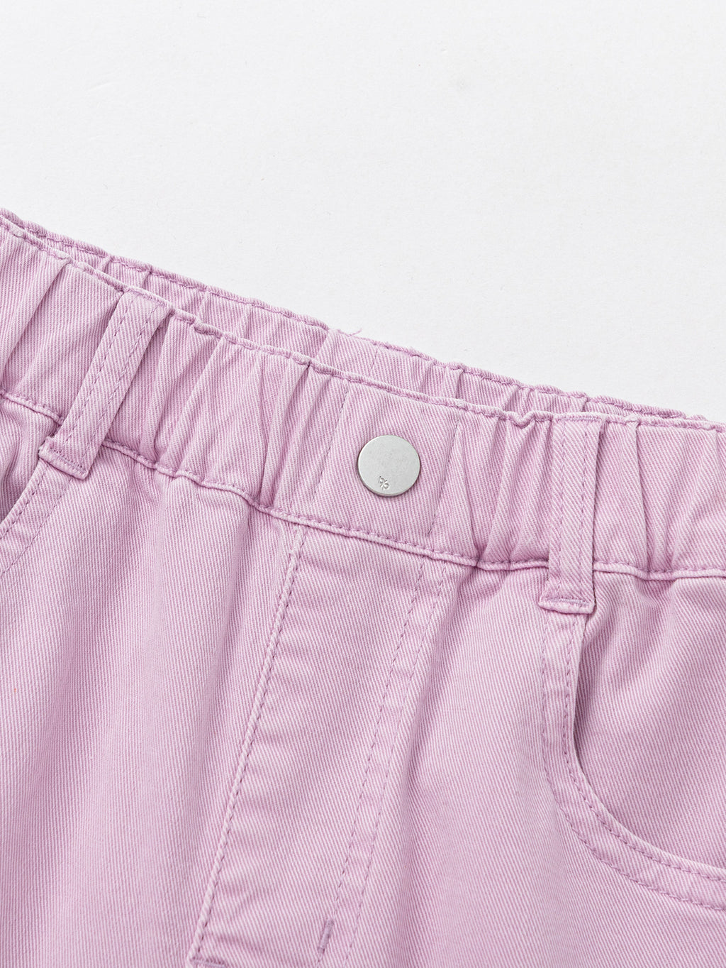 Balabala Girls Pearl Detail Wide Leg Pants Purple