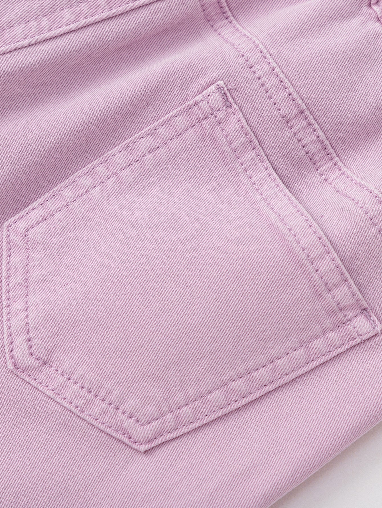 Balabala Girls Pearl Detail Wide Leg Pants Purple