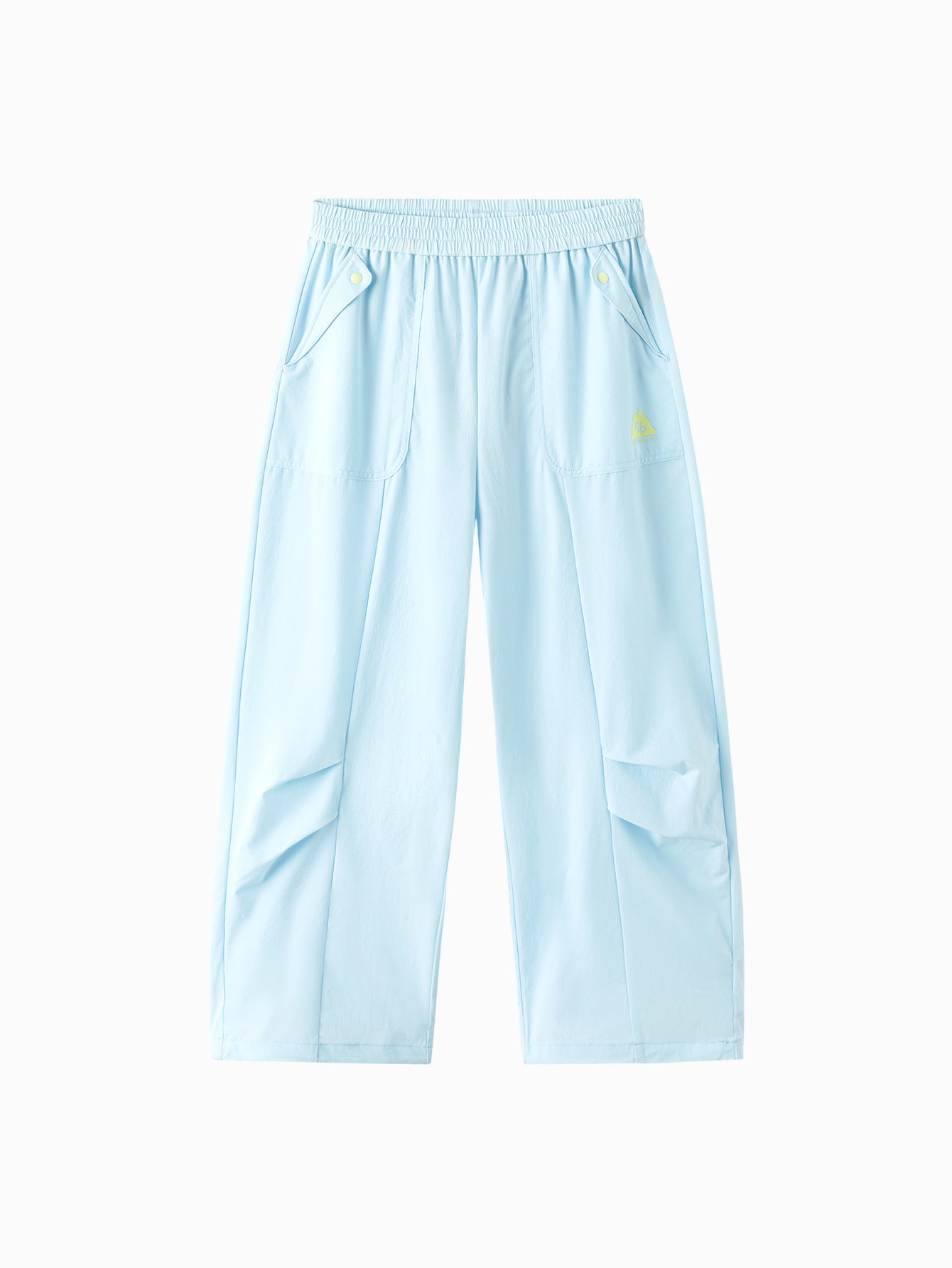 Balabala Girls Wide Leg Pants Violet,Ice blue