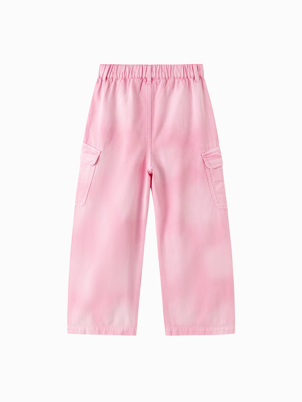 Balabala Girls Cargo Pants Rose Red