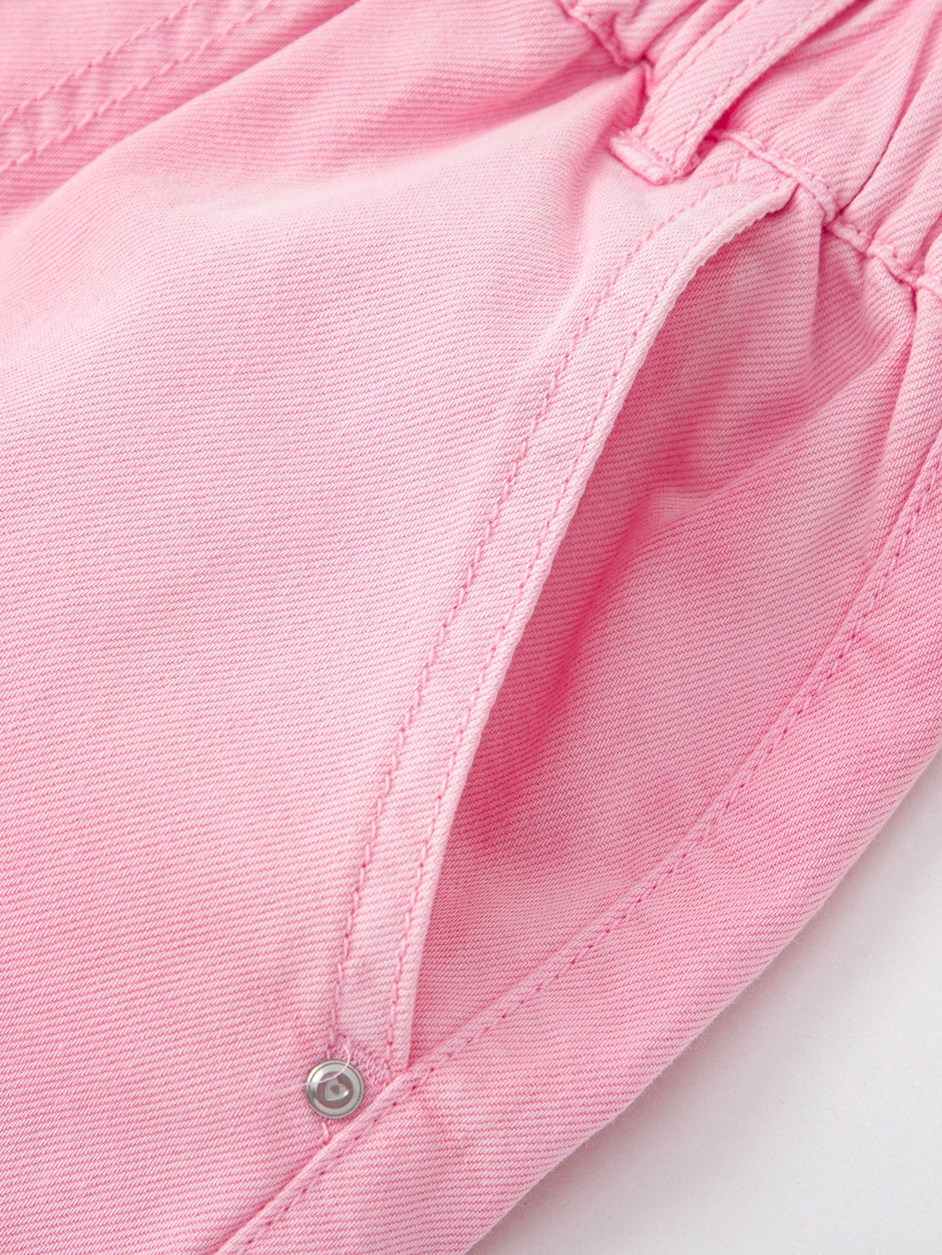 Balabala Girls Cargo Pants Rose Red