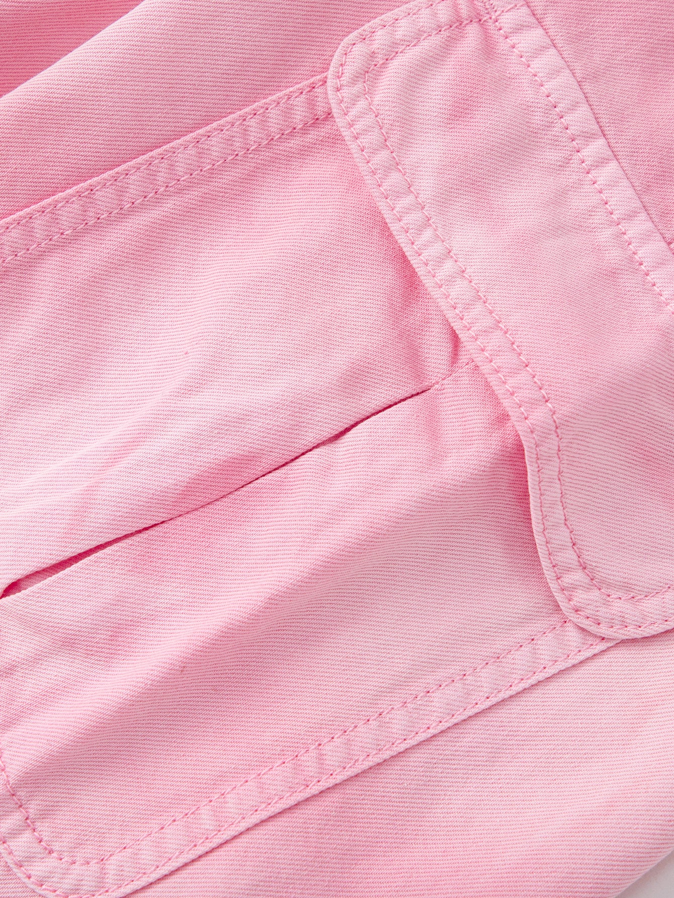 Balabala Girls Cargo Pants Rose Red