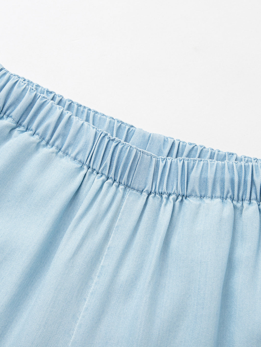 Balabala Girls Bow Detail Jogger Pants Light Blue