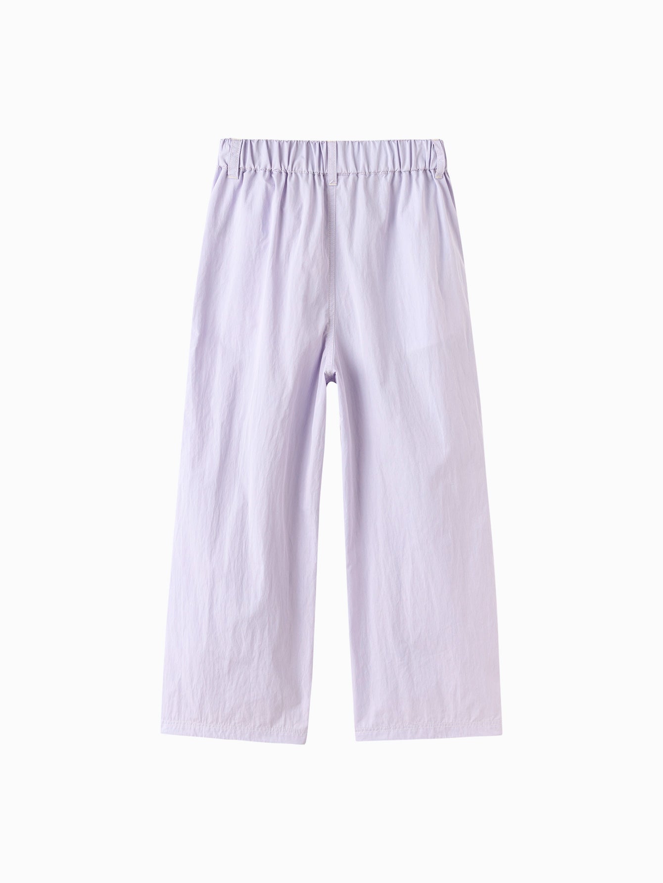 Balabala Girls Wide Leg Pants White,Purple