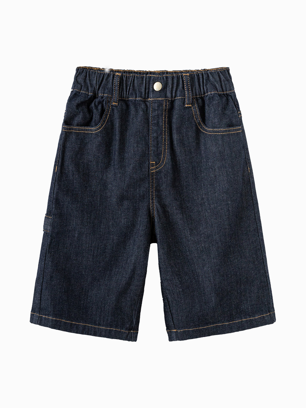 Balabala Boys Denim Shorts Gray,Blue,Raw Wash