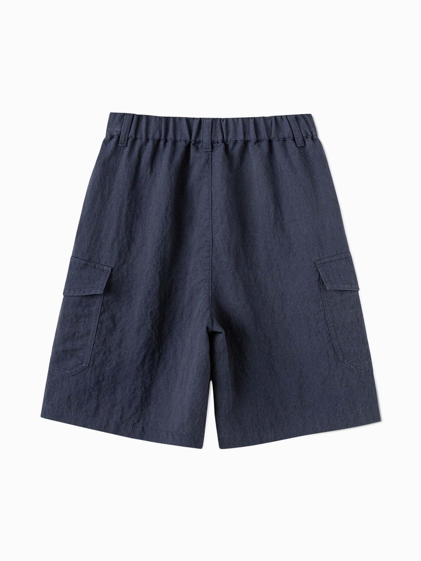 Balabala Boys Cargo Shorts Dark Blue,Light Camel Gray