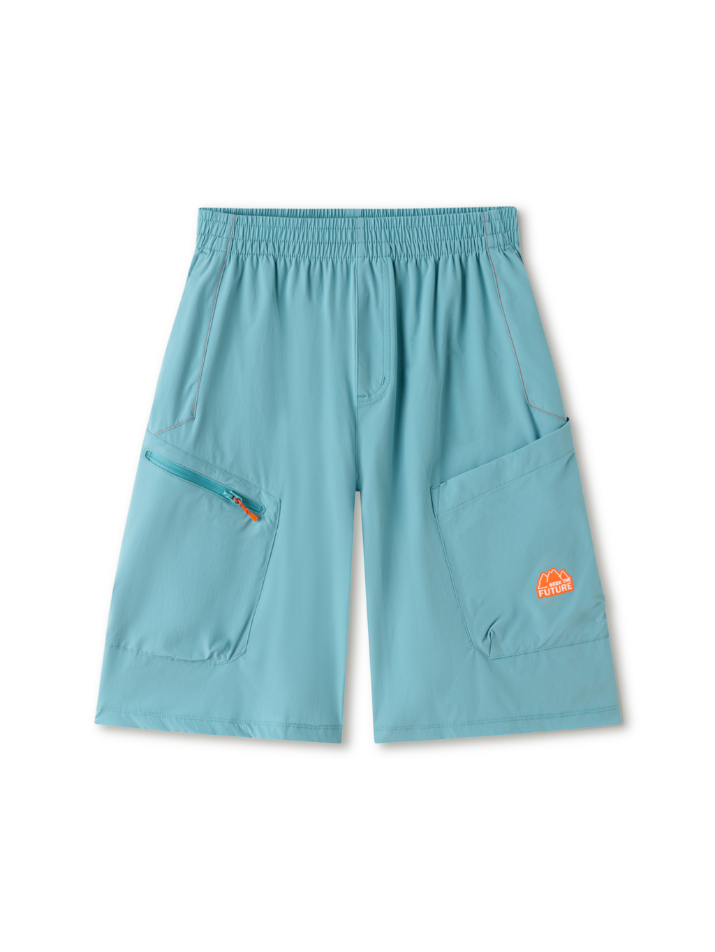 Balabala Boys Utility Shorts Cool Gray,Gray Blue,Black