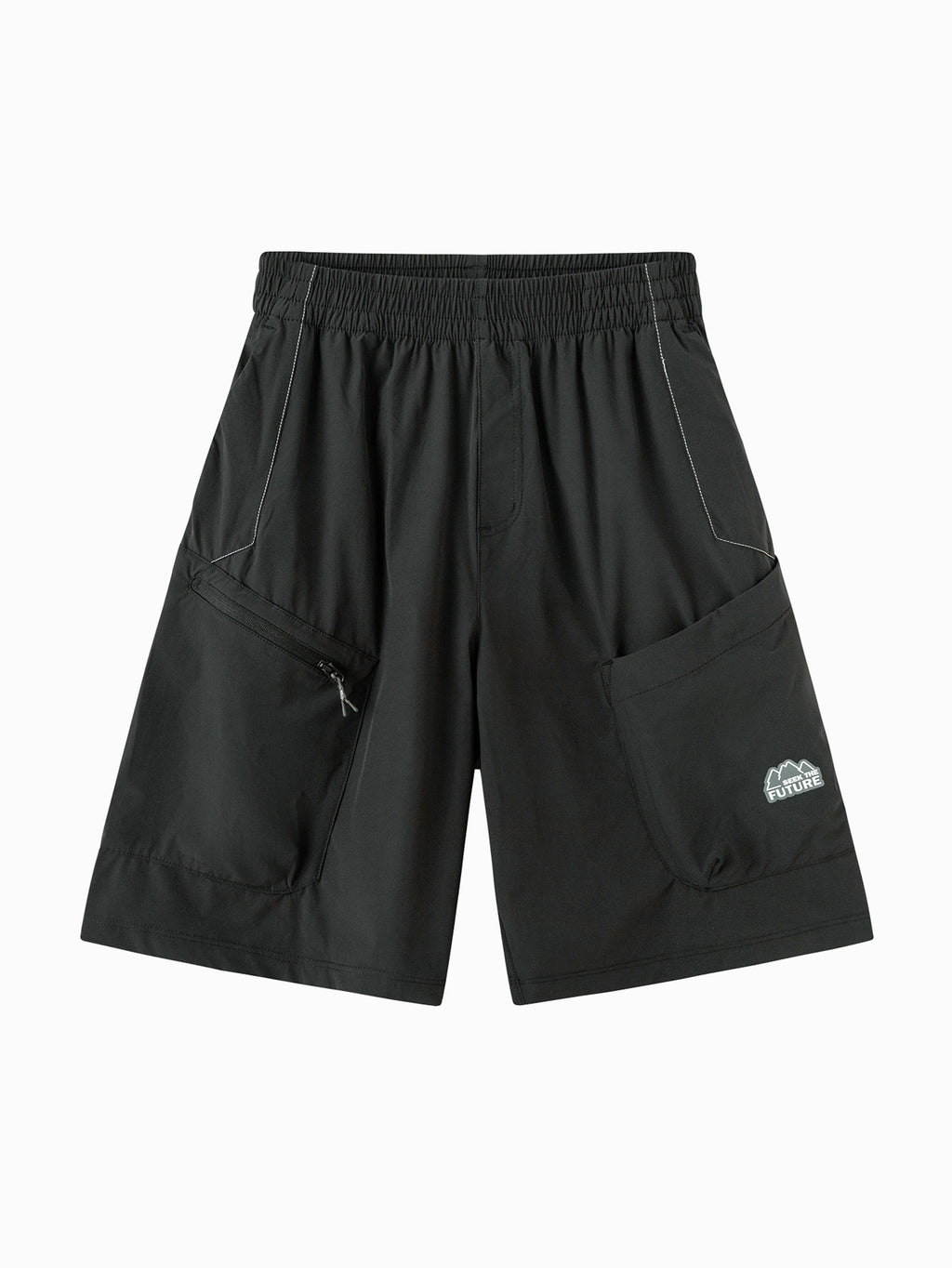 Balabala Boys Utility Shorts Cool Gray,Gray Blue,Black