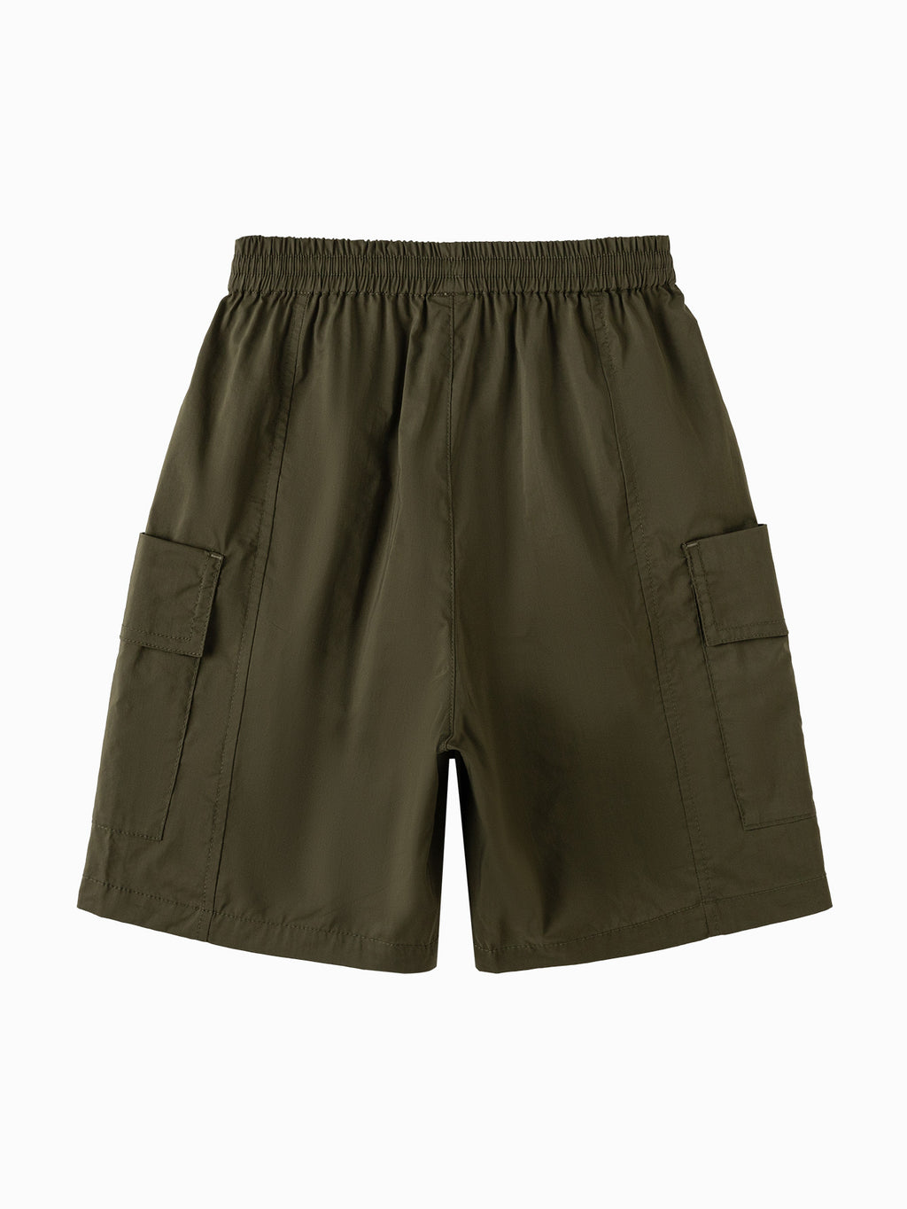 Balabala Boys Pixel Print Shorts Gray,Olive Green