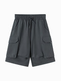 Balabala Boys Cargo Shorts Dark Gray