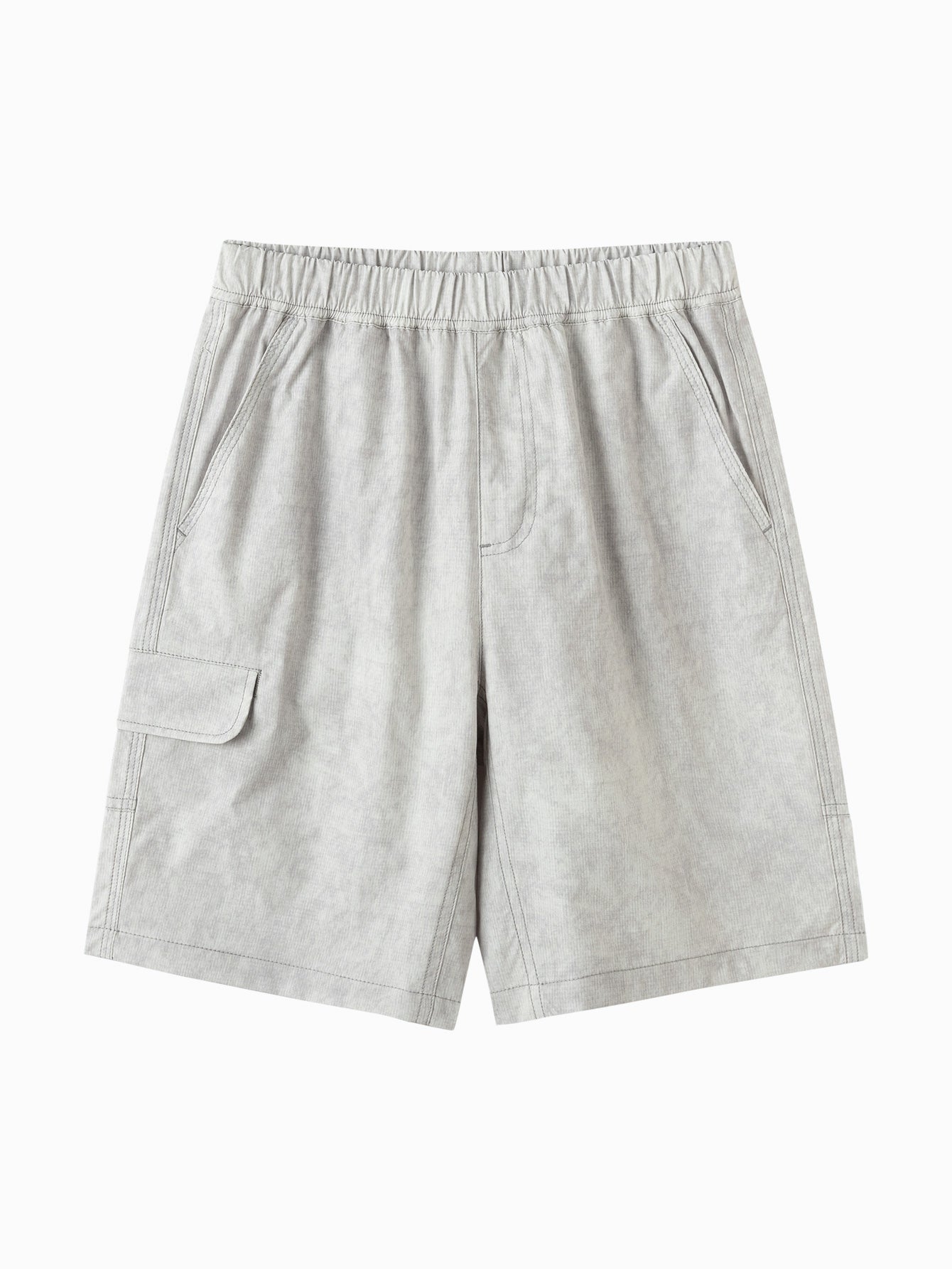 Balabala Boys Cargo Shorts Gray,Yellow Green