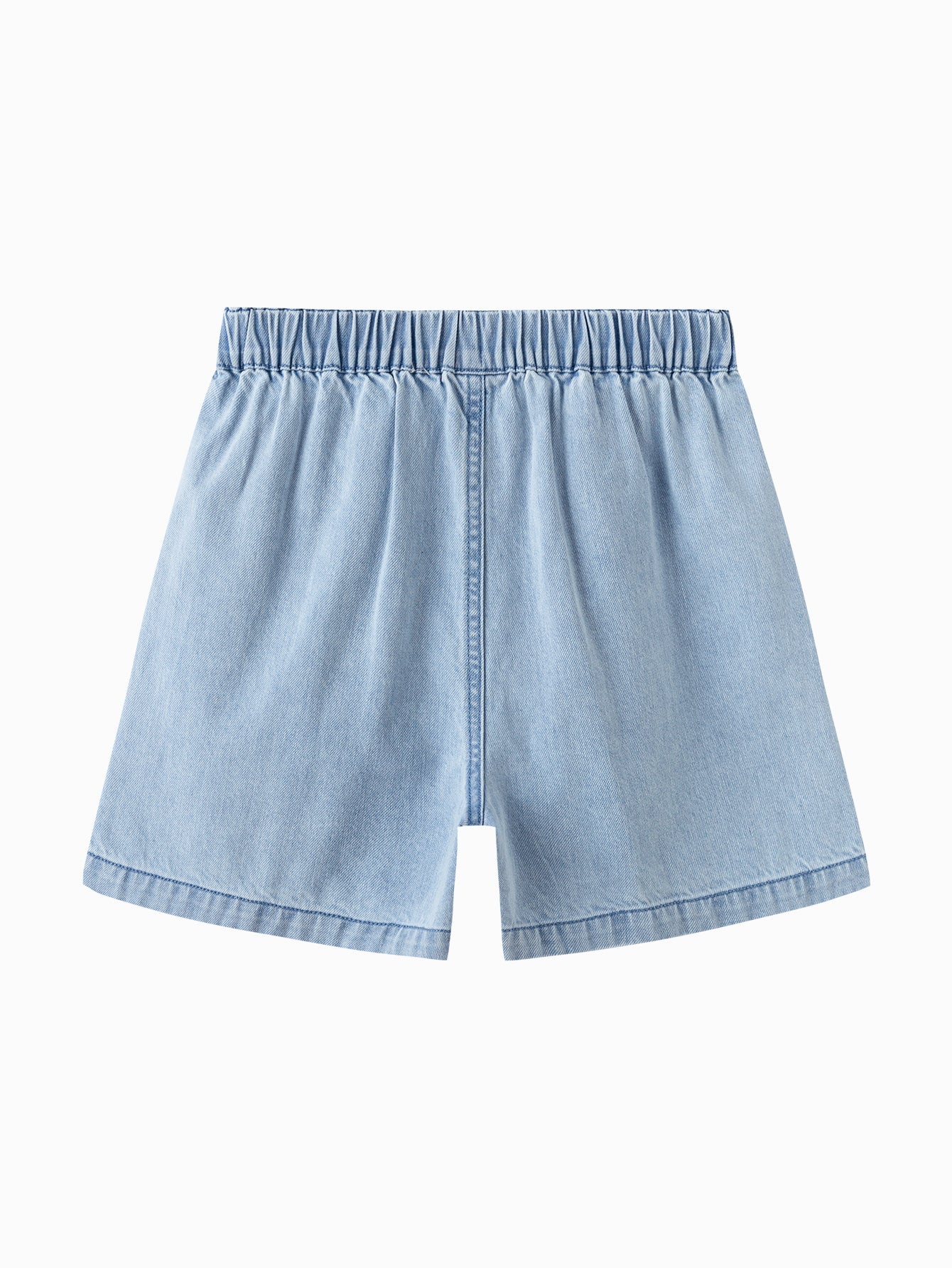 Balabala Girls Flower Denim Shorts Pink,Light Blue